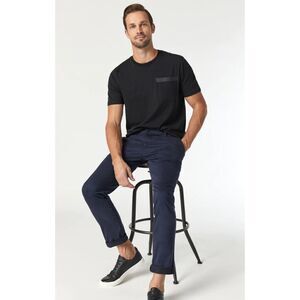Mavi Navy Blue Johnny Slim Leg Chino Pants, 30X28